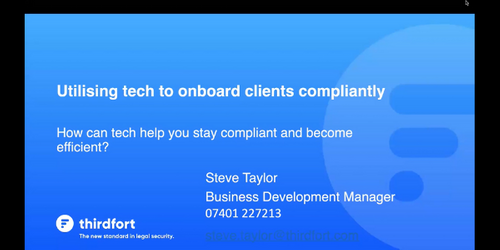 How can technology keep client onboarding compliant?